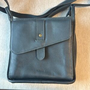 Minooy navy blue cross body bag